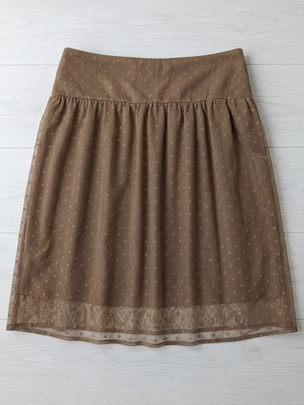 DownEast Swiss Dot Mesh Circle Skirt Coquette Cottagecore Balletcore Fairycore